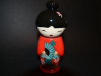 thee-ei Geisha Red; 60x135mm