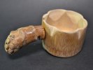 theezeef Bamboo Handmade, naturel beige; 55/40/105mm